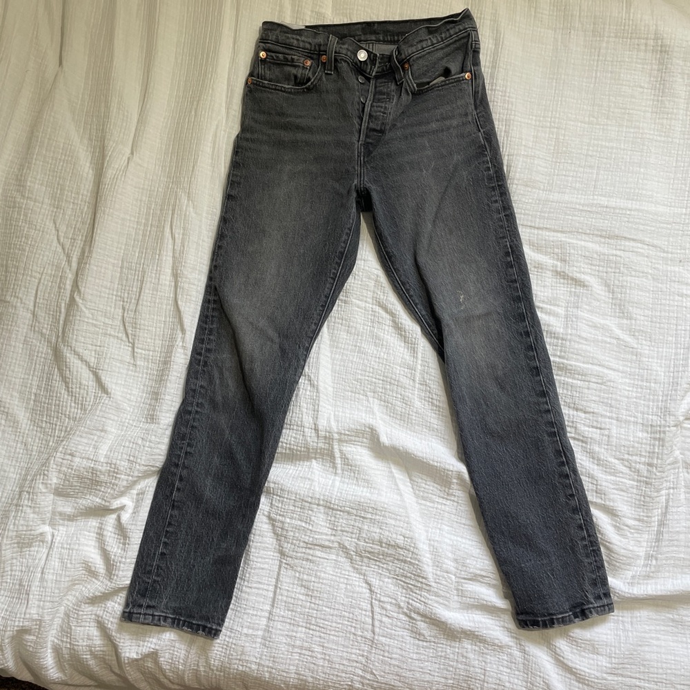 Levi’s 501 Skinny - Washed Black/Charcoal